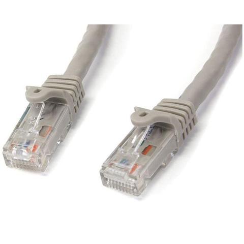StarTech CAT6 Ethernet Cable 10m Grey 650MHz 100W Snagless Patch Cord