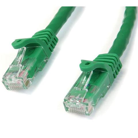 StarTech CAT6 Ethernet Cable 5m Green 650MHz 100W Snagless Patch Cord