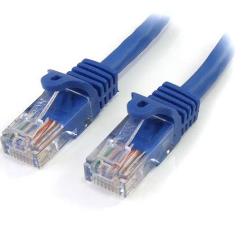 StarTech 2m Cat5e Snagless RJ45 UTP Patch Cable (M/M) - Blue