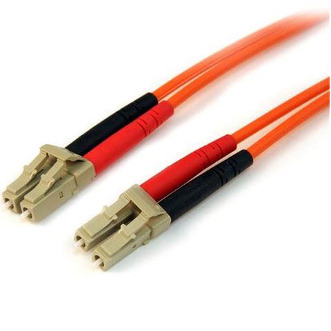 StarTech 2m Multimode 50/125 Duplex Fiber Patch Cable LC - LC