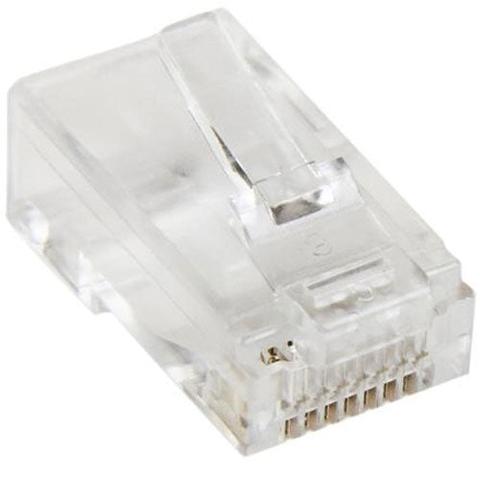 StarTech Cat5e RJ45 Stranded Modular Connector Plug (M) - 50 Pack