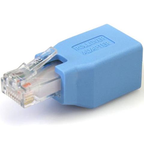 StarTech Cisco Console Rollover Adapter for RJ45 Ethernet Cable (M/F) - Blue