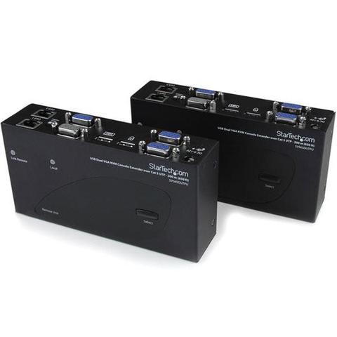 StarTech USB Dual VGA over Cat5 KVM Console Extender