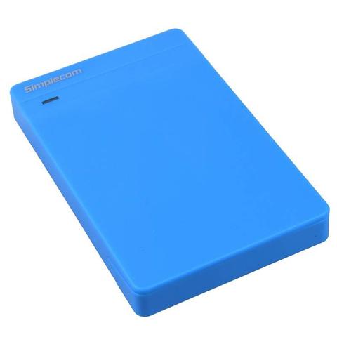 Simplecom SE203 2.5" SATA HDD/SSD to USB 3.0 Hard Drive Enclosure - Blue