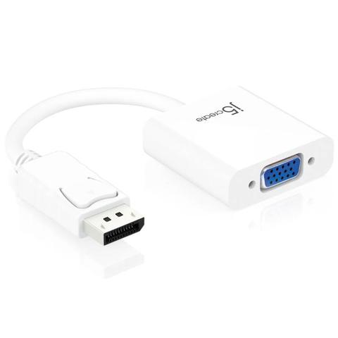 j5create 9.0cm DisplayPort to VGA Male-Female Adapter Cable