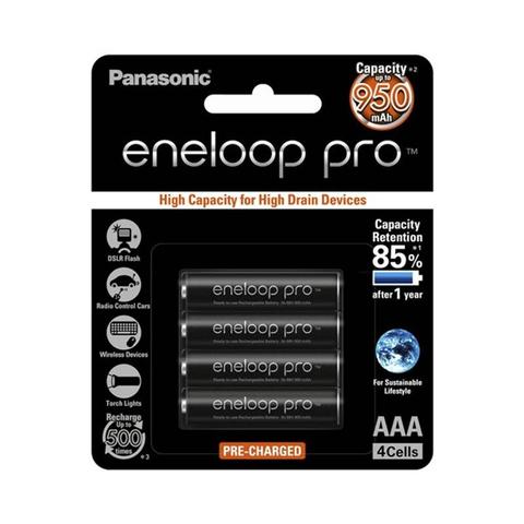 Panasonic Eneloop Pro AAA - 4 pk