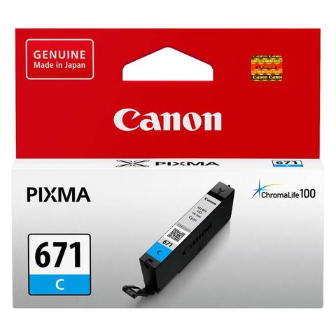 Canon CLI-671C Cyan Ink Cartridge Up To 306 pages