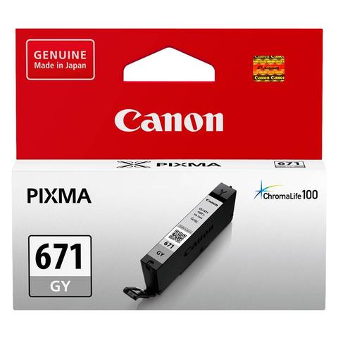 Canon CLI-671GY Grey Ink Cartridge Up To 780 pages