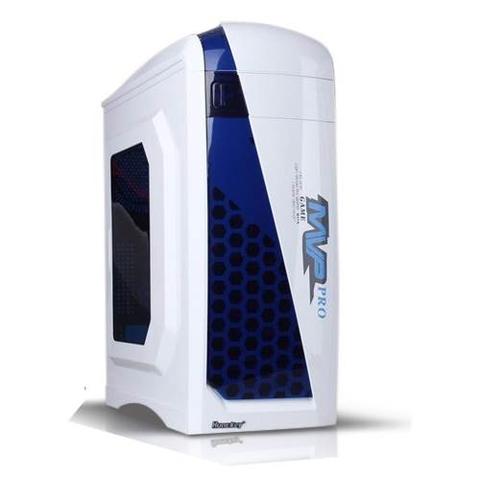 Huntkey MVP Pro Gaming Windowed Chassis - Blue w/ No PSU