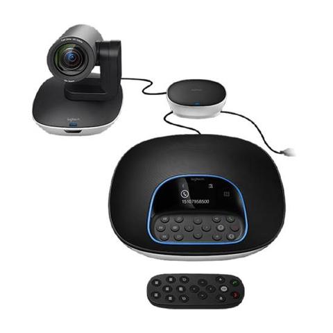 Logitech GROUP FHD Video Conferencing System for Large Sized Meeting Rooms