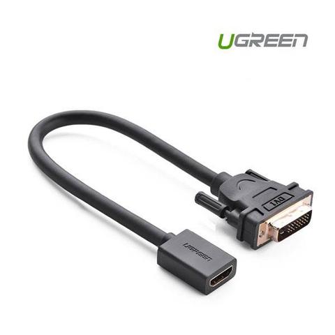 Ugreen DVI Male to HDMI Female adapter cable - 0.15M