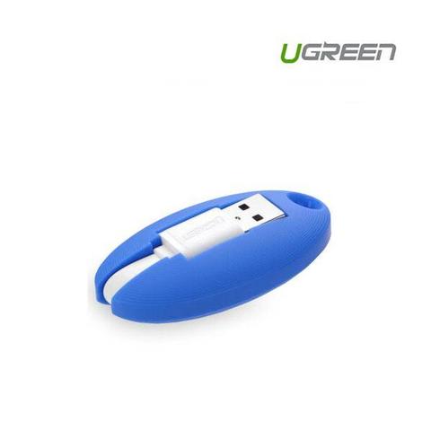 Ugreen USB to Micro-USB Key Chain Cable - Blue