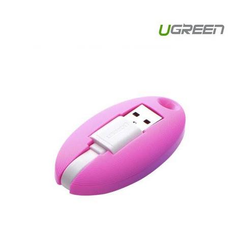 Ugreen USB to Micro-USB Key Chain Cable - Pink