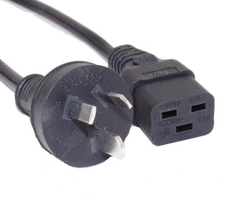 Eaton 3kVA 15A 3 Pin to 15A IEC Male Input Cable - 2M - 6E1619