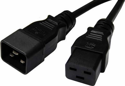 Eaton 16A IEC Male to IEC Female Extension Cord 2M - 6E1623