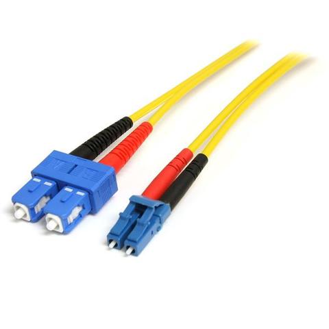 StarTech 10m Fiber Optic Cable - Single-Mode Duplex 9/125 LSZH - LC/SC