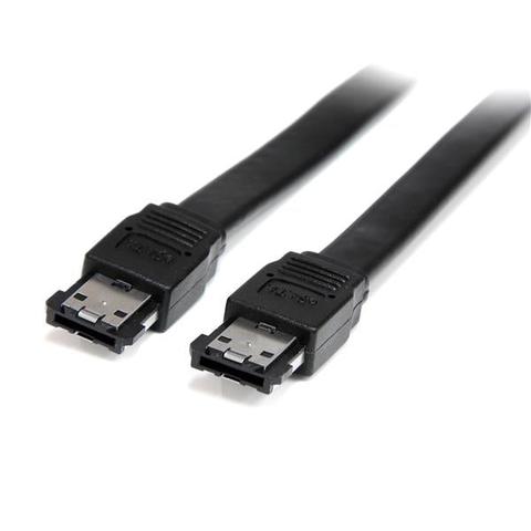 StarTech Shielded External eSATA Cable - 6 ft - black