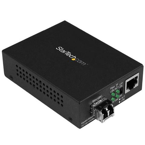 StarTech Gigabit Ethernet Fiber Media Converter - 850nm MM LC - 550m