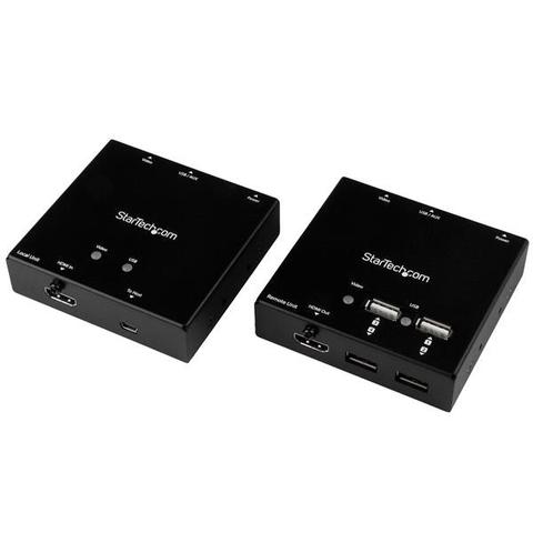 StarTech HDMI over CAT6 Extender with 4-port USB Hub - 165 ft - 1080p