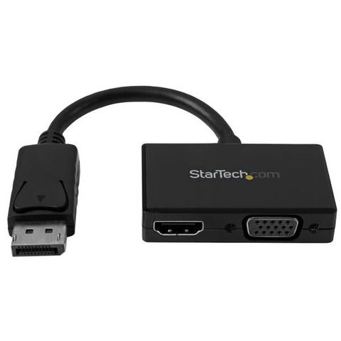 StarTech Travel A/V Adapter: DisplayPort to HDMI or VGA