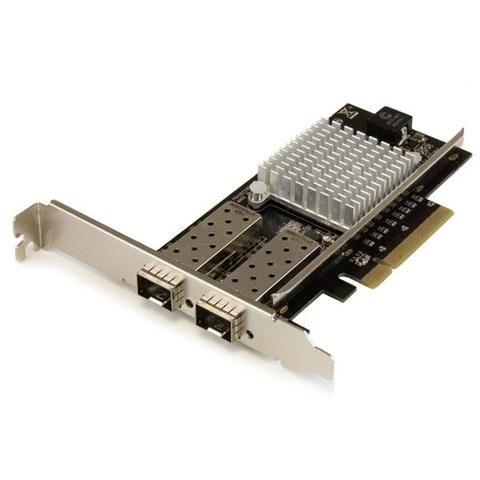 StarTech 2-Port 10G Fiber Network Card with Open SFP - PCIe, Intel Chip