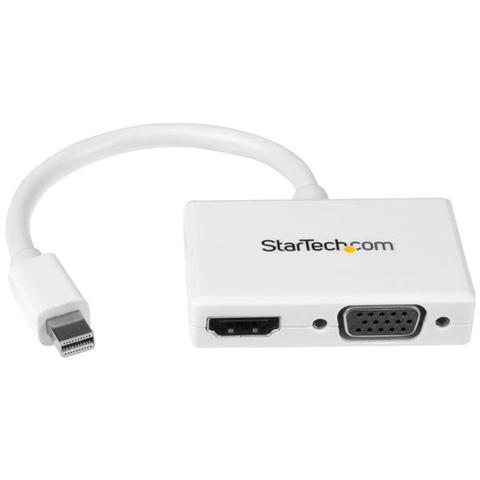StarTech Travel A/V Adapter: Mini DisplayPort to HDMI or VGA Converter