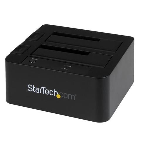 StarTech USB 3.0/eSATA Dual 2.5/3.5" SATA Hard Drive Dock w/ UASP