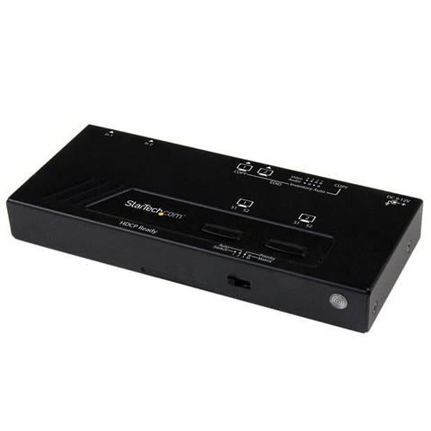 StarTech 2X2 HDMI Matrix Switch w/ Automatic and Priority Switching