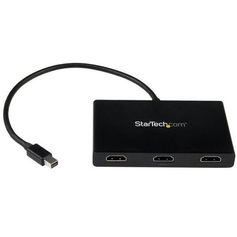 StarTech 3-Port Multi Monitor Adapter - Mini DP to 3x HDMI MST Hub