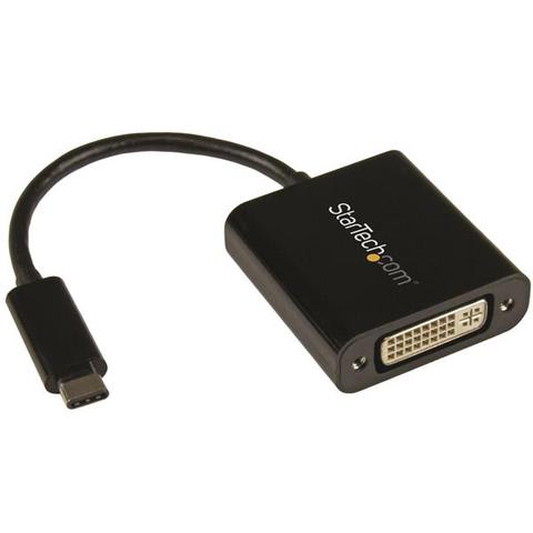 StarTech USB C to DVI Adapter - USB Type-C to DVI Video Converter