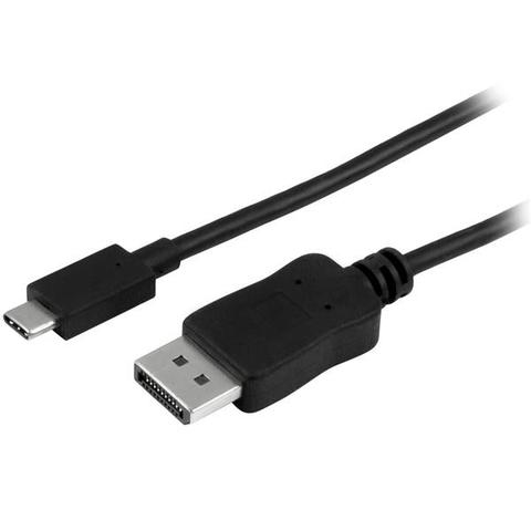 StarTech 3' USB C to DisplayPort 1.2 Cable - 4K 60Hz DP Adapter Cable