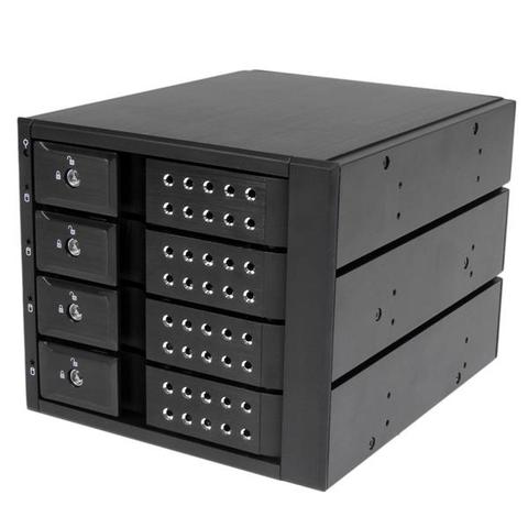 StarTech 4 Bay Trayless Hot Swap 3.5" SATA HDD Mobile Rack Backplane