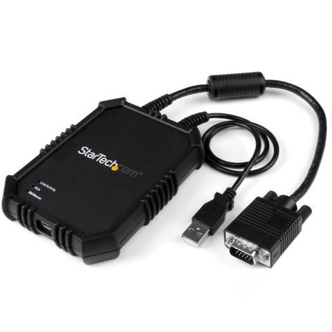 StarTech Laptop to Server KVM Console - Rugged USB Crash Cart Adapter