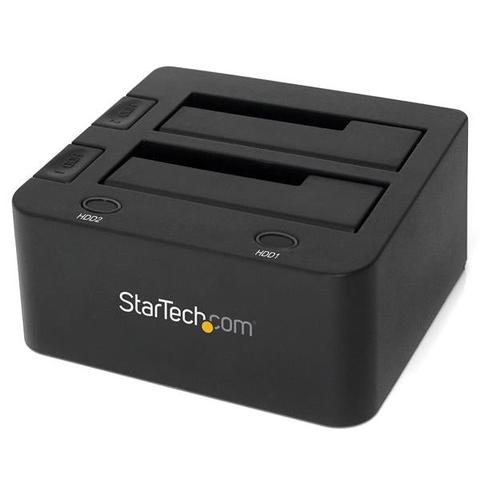 StarTech USB 3.0 Dual SSD / HDD Dock w/ UASP for 2.5 3.5in SATA 6 Gbps