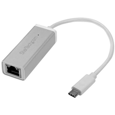 StarTech USB-C to Gigabit Network Adapter w/ Aluminum Housing - Silver
