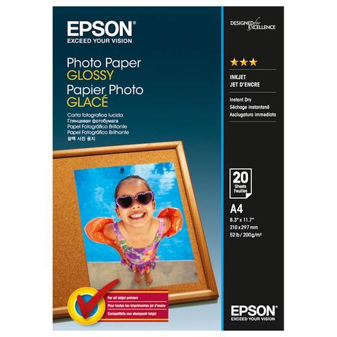 Epson Genuine Photo Paper Glossy A4 50 Sheet (200gsm) - C13S042539
