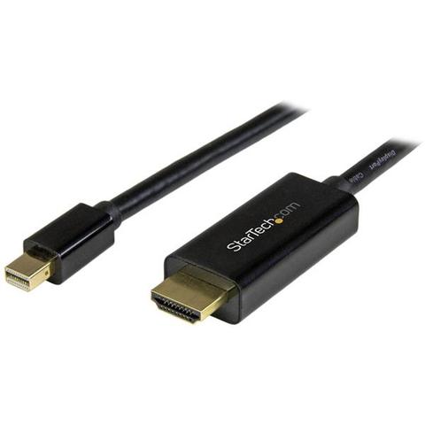 StarTech 6ft 2m Mini DisplayPort to HDMI Cable - 4K mDP to HDMI Adapter