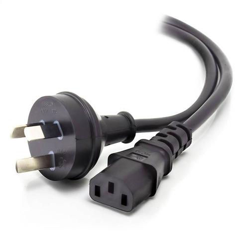 Alogic 0.5m Aus 3 Pin Mains Plug to IEC C13 (M/F)
