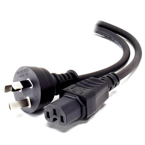 Alogic 5m Aus 3 Pin Mains Plug to IEC C15 High Temperature (M/F)