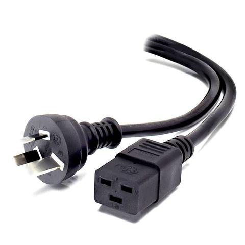Alogic 5m Aus 3 Pin Mains Plug to IEC C19 (M/F)