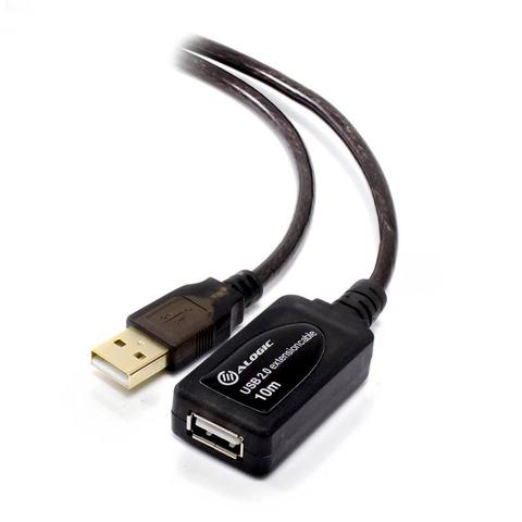 Alogic 10m USB 2.0 Active Extension Type A to Type A Cable (M/F)