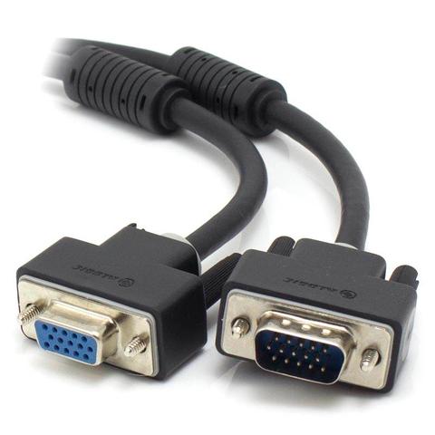 Alogic 15m VGA/SVGA Premium Shielded Monitor Extension Cable With Filter (M/F)