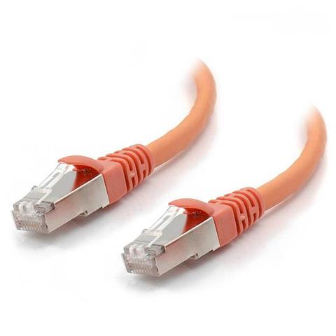 Alogic 0.3m Orange 10GbE Shielded CAT6A LSZH Network Cable
