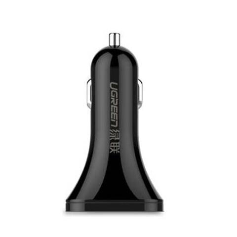 Ugreen 29W 3 Port USB Car Charger - Black