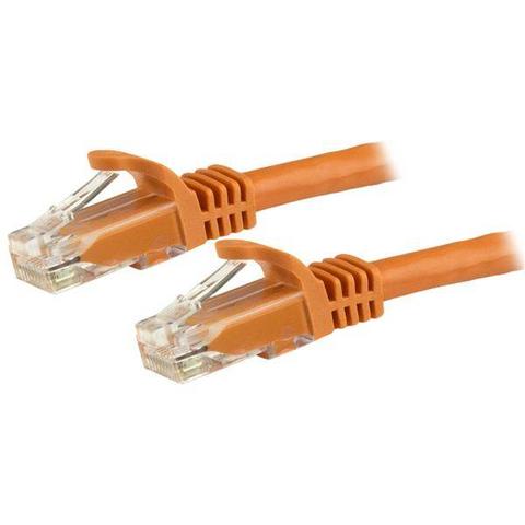 StarTech CAT6 Ethernet Cable 7m Orange 650MHz 100W Snagless Patch Cord