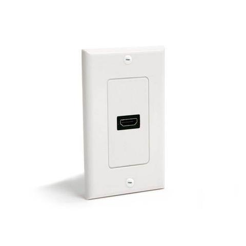StarTech Single Outlet HDMI Female Wall Plate - White