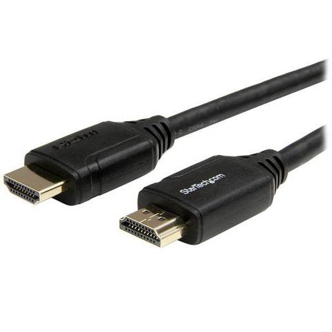 StarTech 2m 6ft Certified Premium High Speed HDMI 2.0 Cable 4K 60Hz HDR