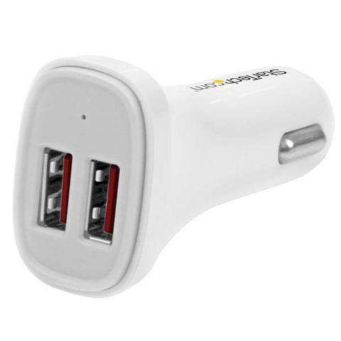 StarTech Dual Port USB Car Charger - 24W/4.8A