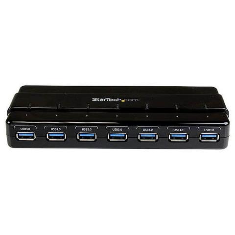 StarTech 7-Port SuperSpeed USB 3.0 Hub with Adapter