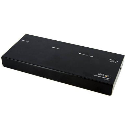 StarTech 2-Port DVI Video Splitter with Audio